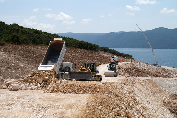 2008.07.18. - Obilazak gradilišta mosta kopno-Pelješac